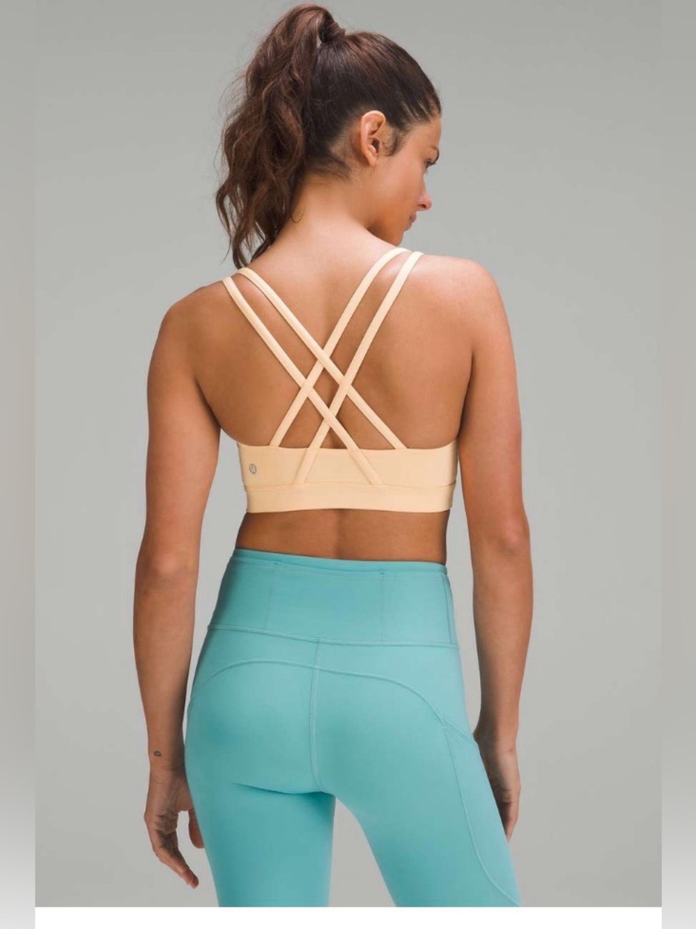 Lululemon Energy Bra Medium Support B-D Cups , size 6